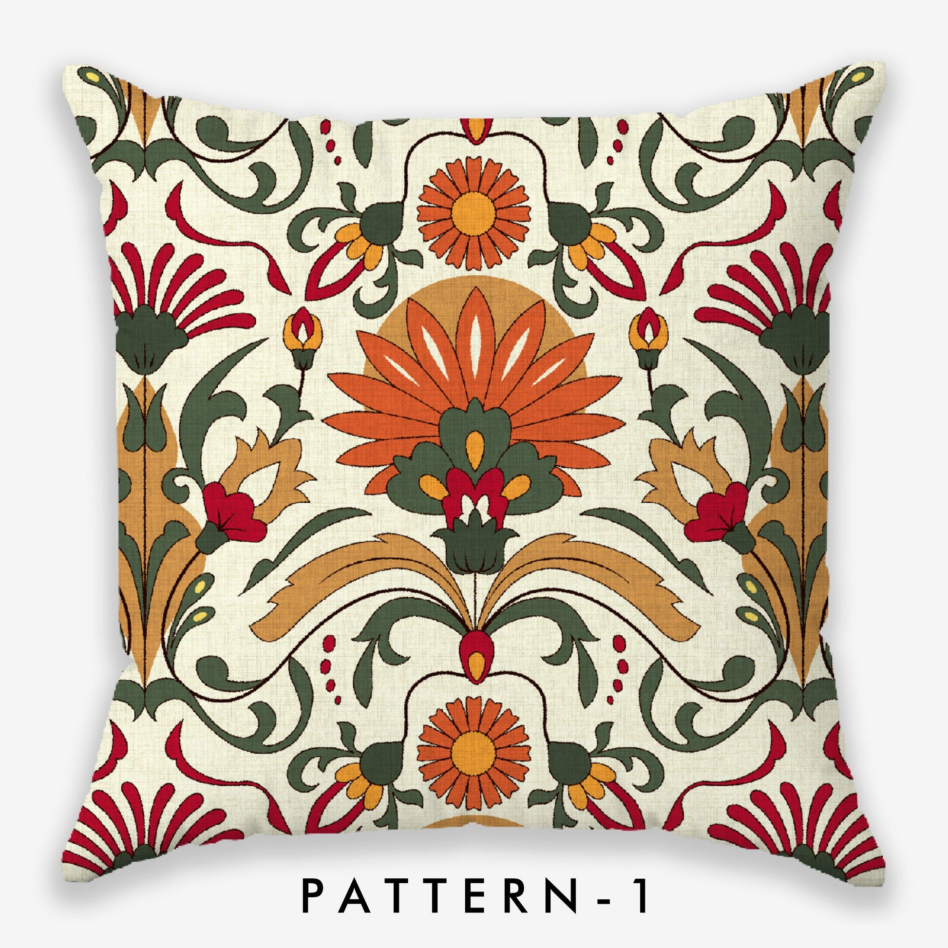 Ethnic Art Printed Cushion Cover | Set Of 5