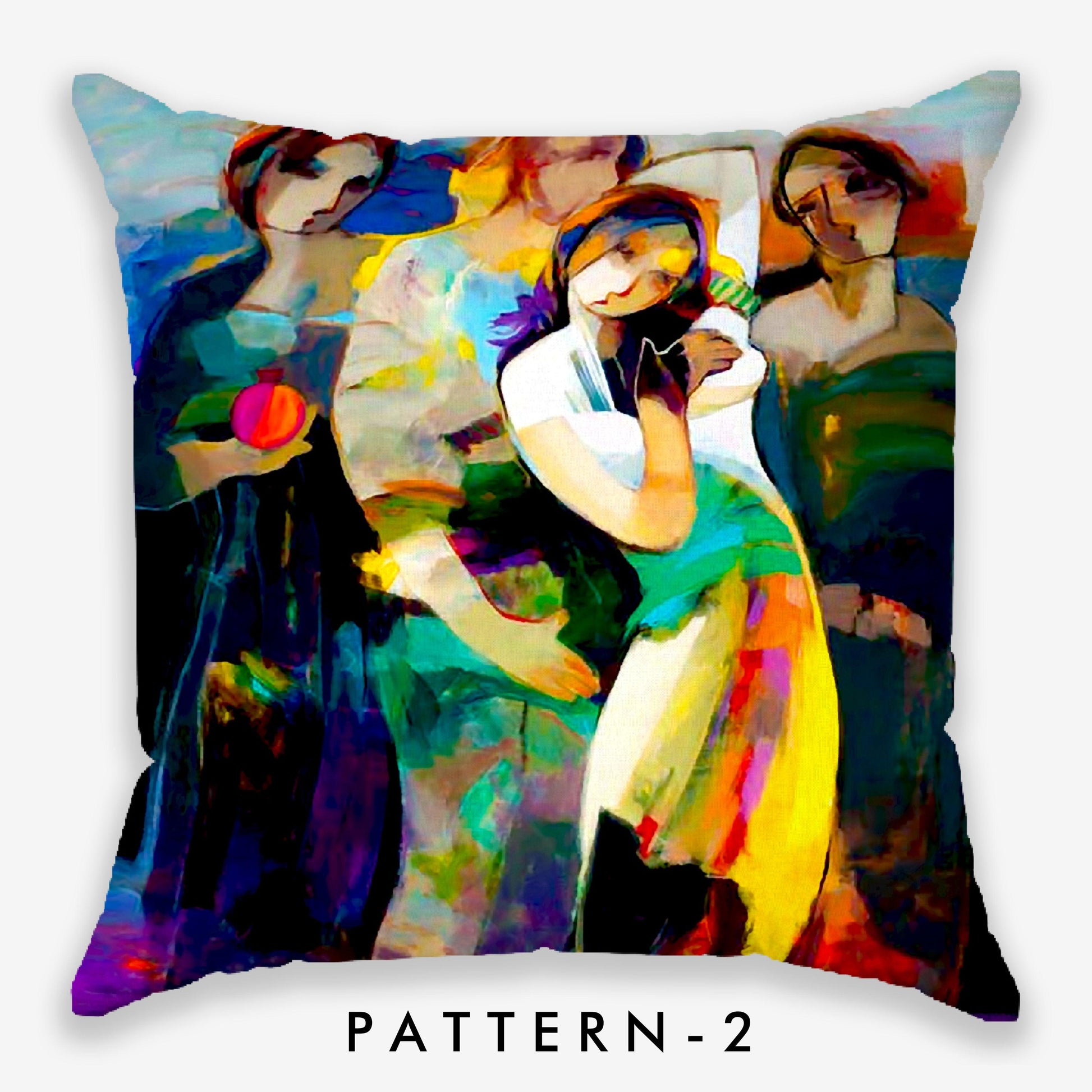 Picasso Printed Cushion Cover | Set Of 5