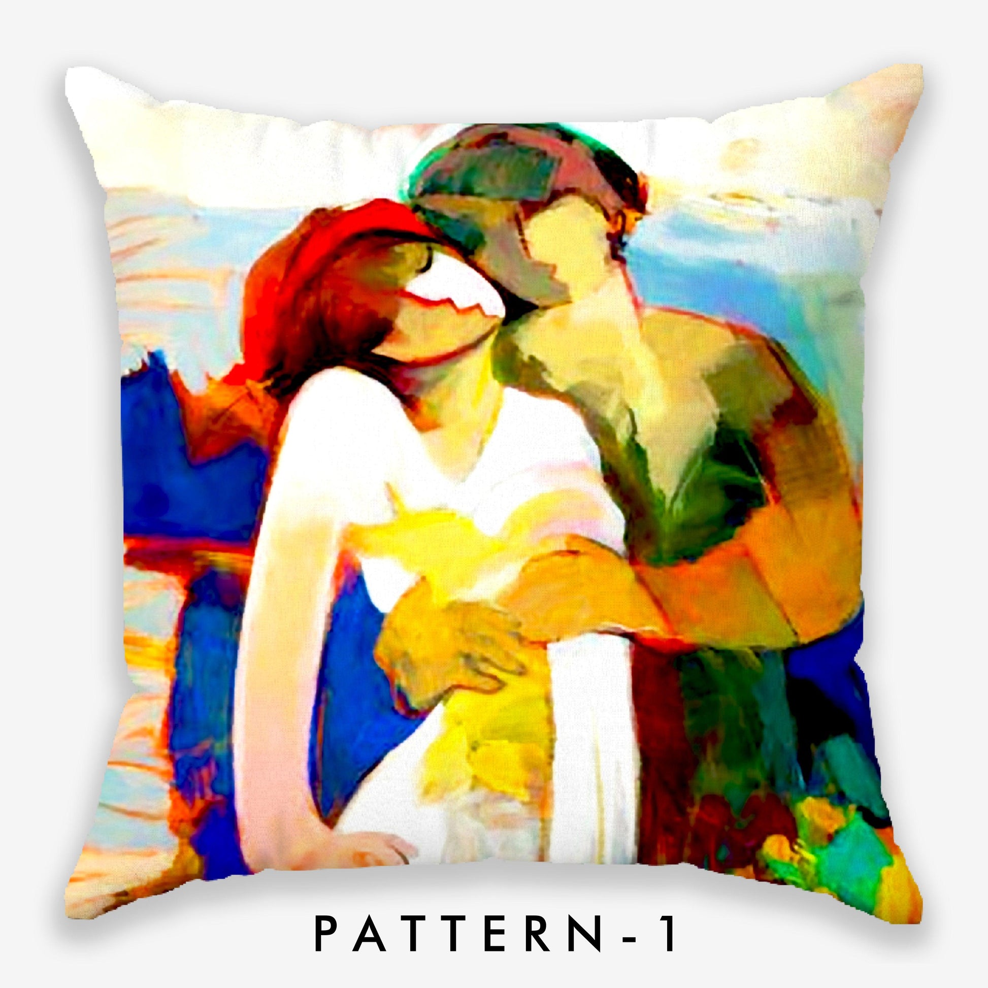 Picasso Printed Cushion Cover | Set Of 5