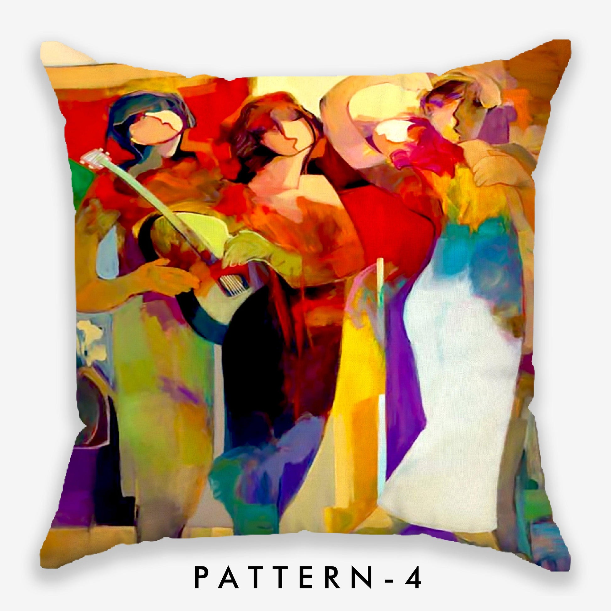 Picasso Printed Cushion Cover | Set Of 5