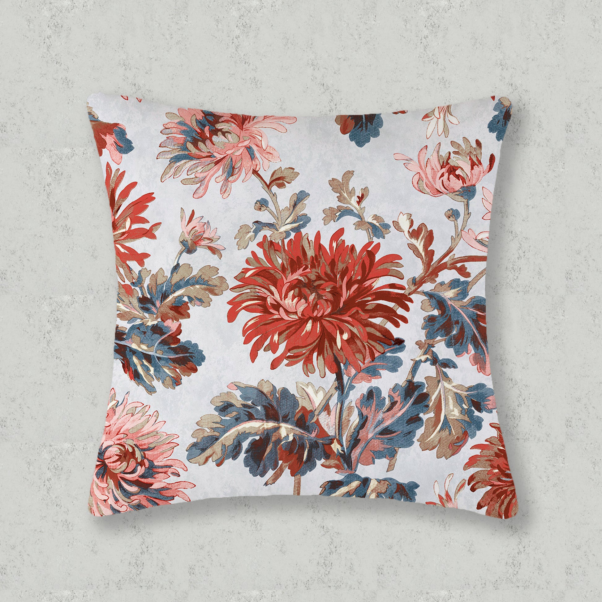 Calla Floral Printed Cushion Covers Set of 5