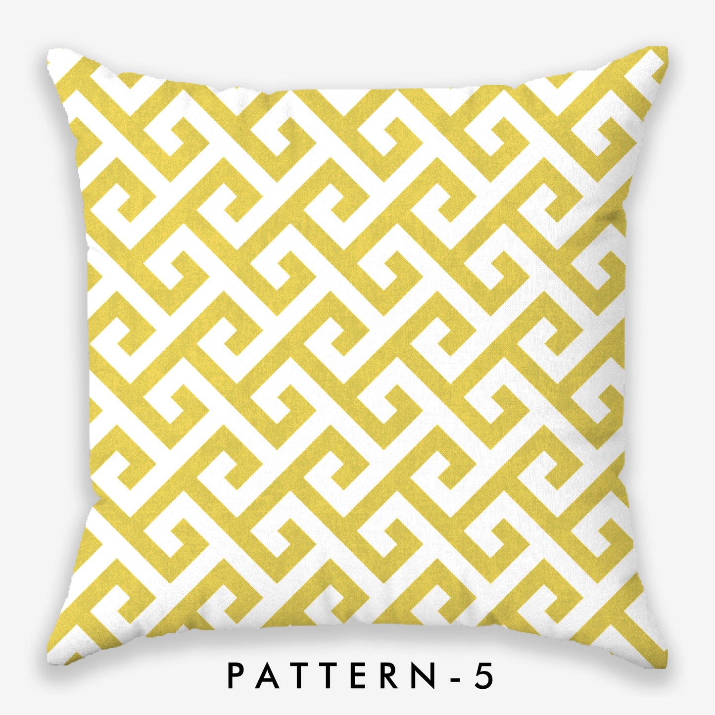 Indica Geo-Ethnic Printed Cushion Cover | Set Of 5