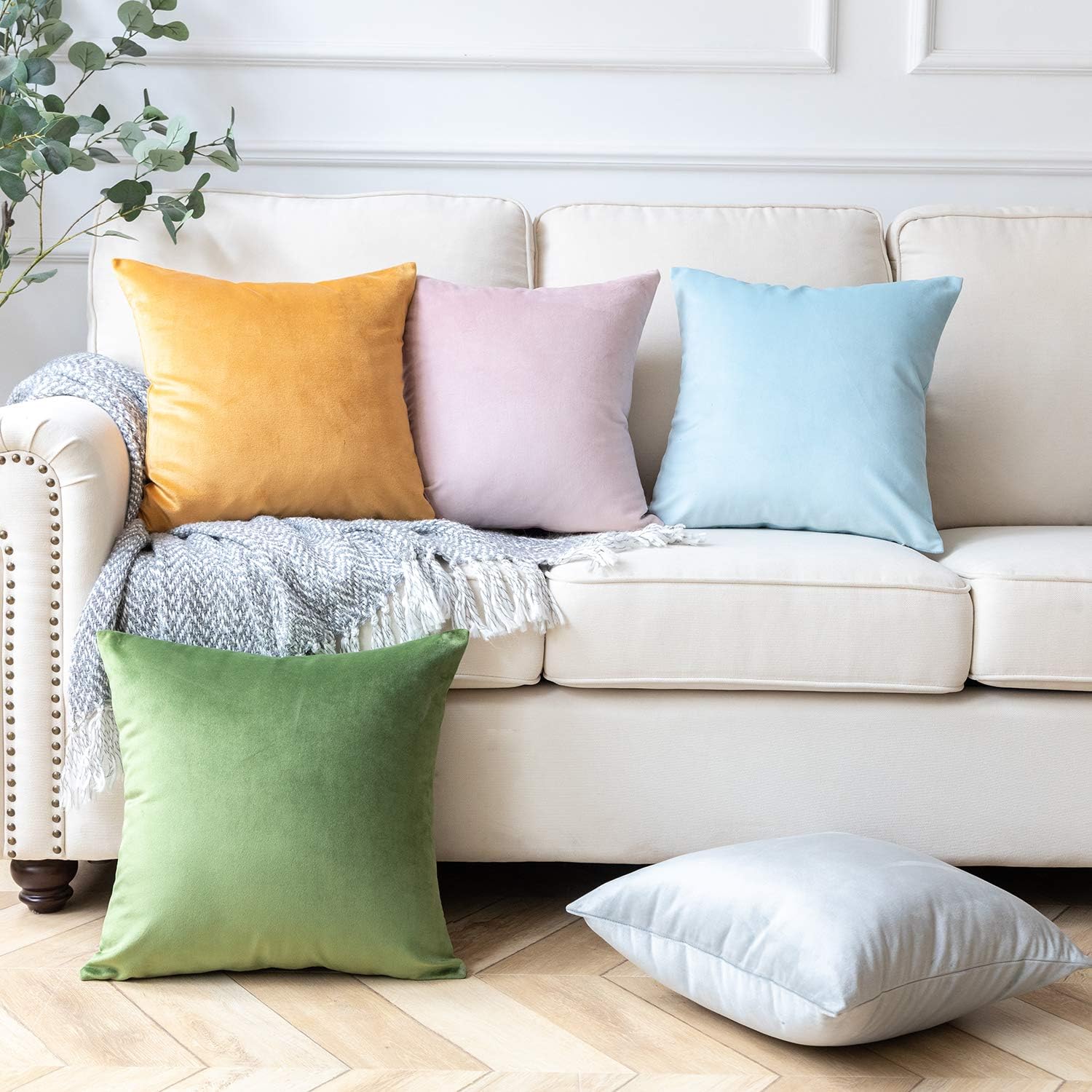 Cayman Velvet Cushion Cover | Set Of 2