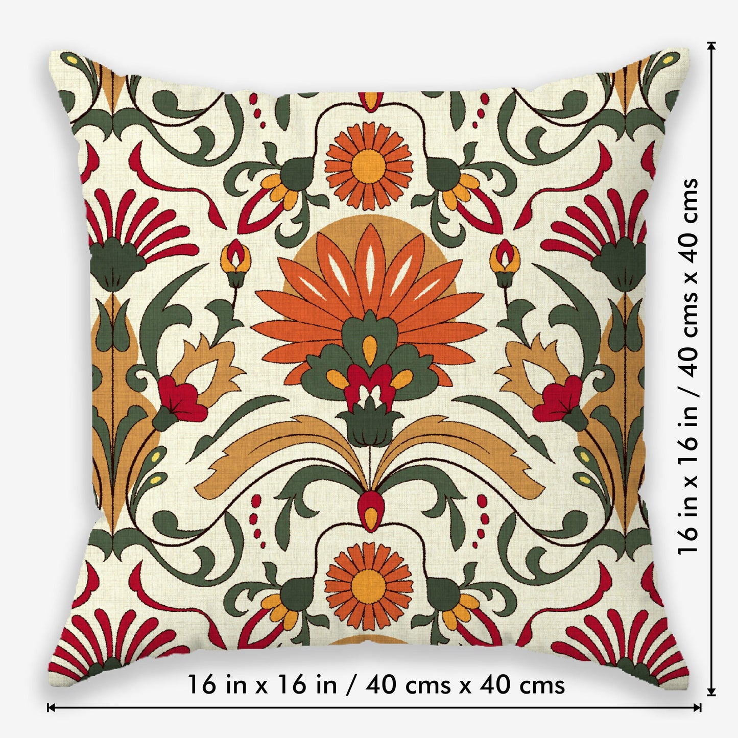 Ethnic Art Printed Cushion Cover | Set Of 5