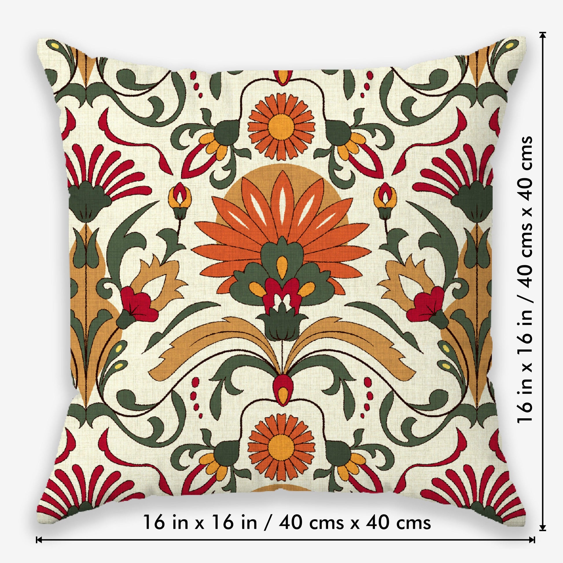 Ethnic Art Printed Cushion Cover | Set Of 5