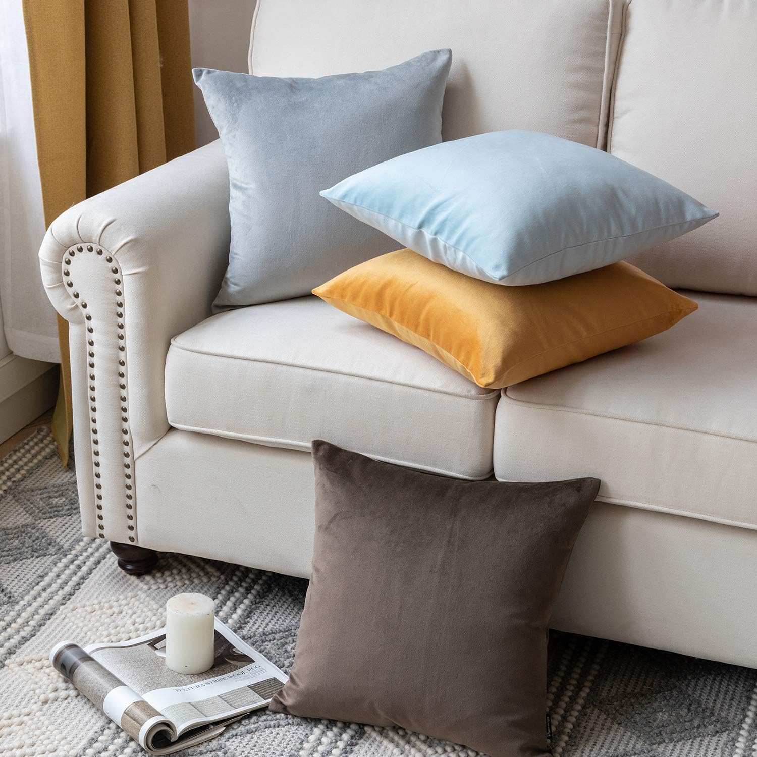 Cayman Velvet Cushion Cover | Set Of 2