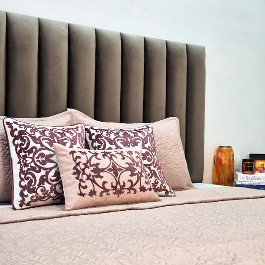 Cardiff 6-Piece Bedding Set Pink