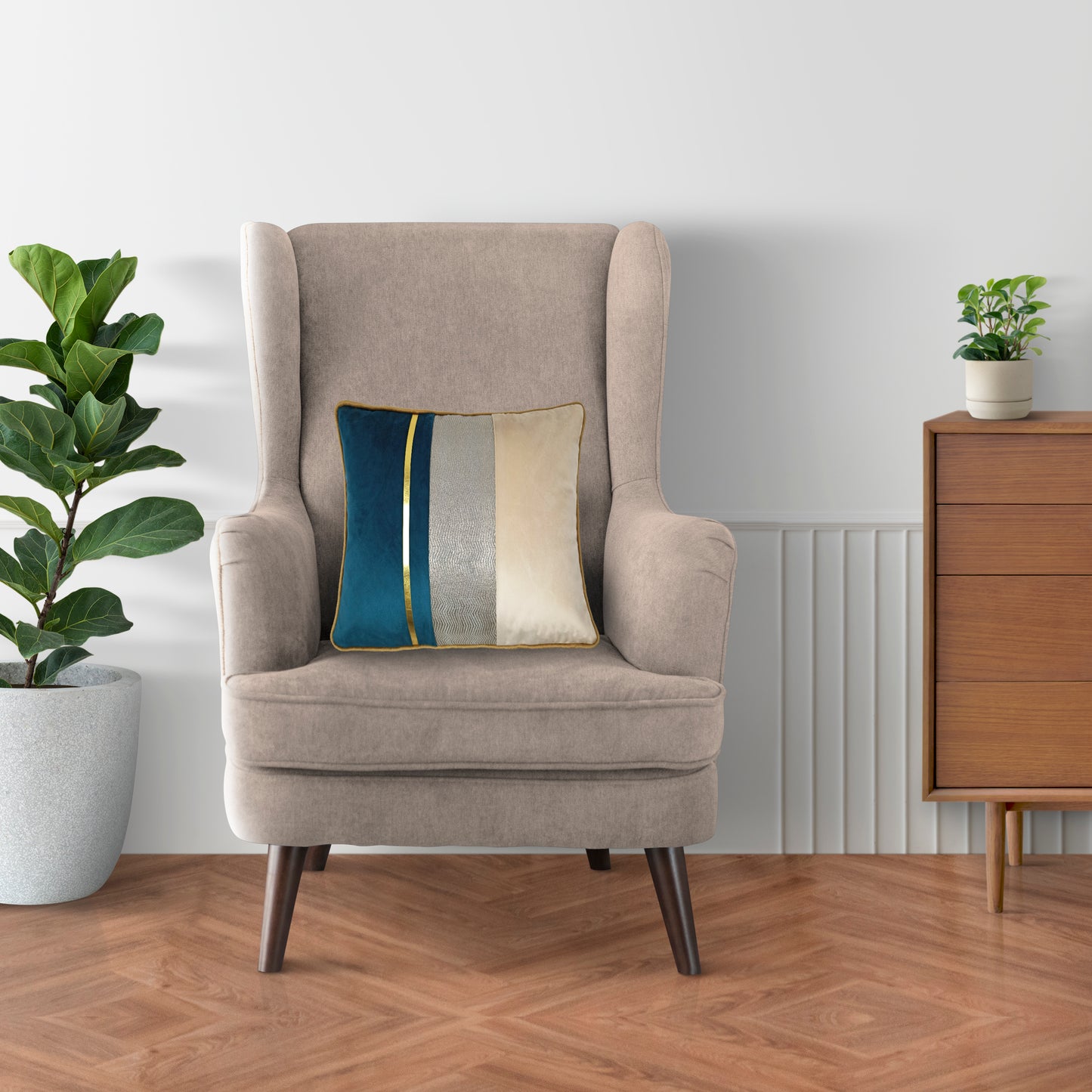 Foundation Striped Cushion Cover | Set Of 2