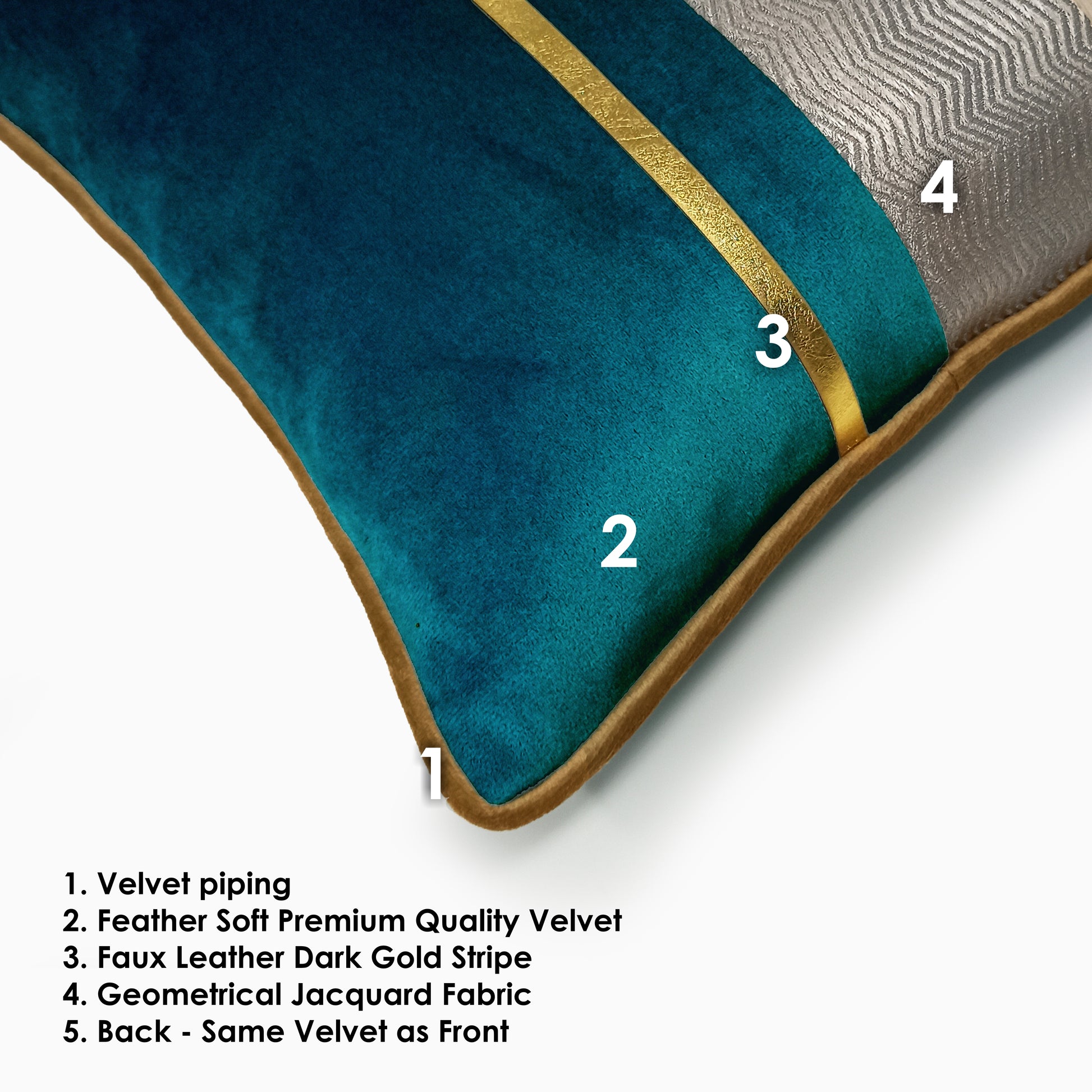 Foundation Striped Cushion Cover | Set Of 2