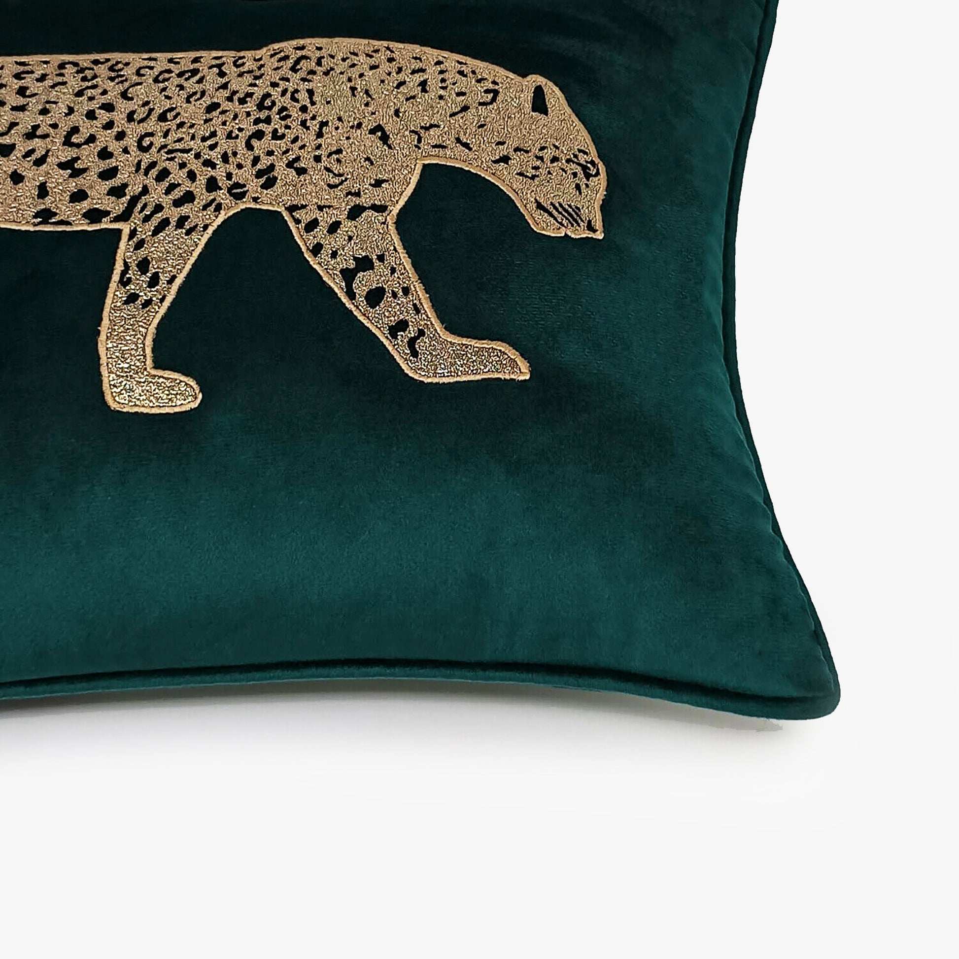 Puma Decorative Animal Lumbar Cushion Cover