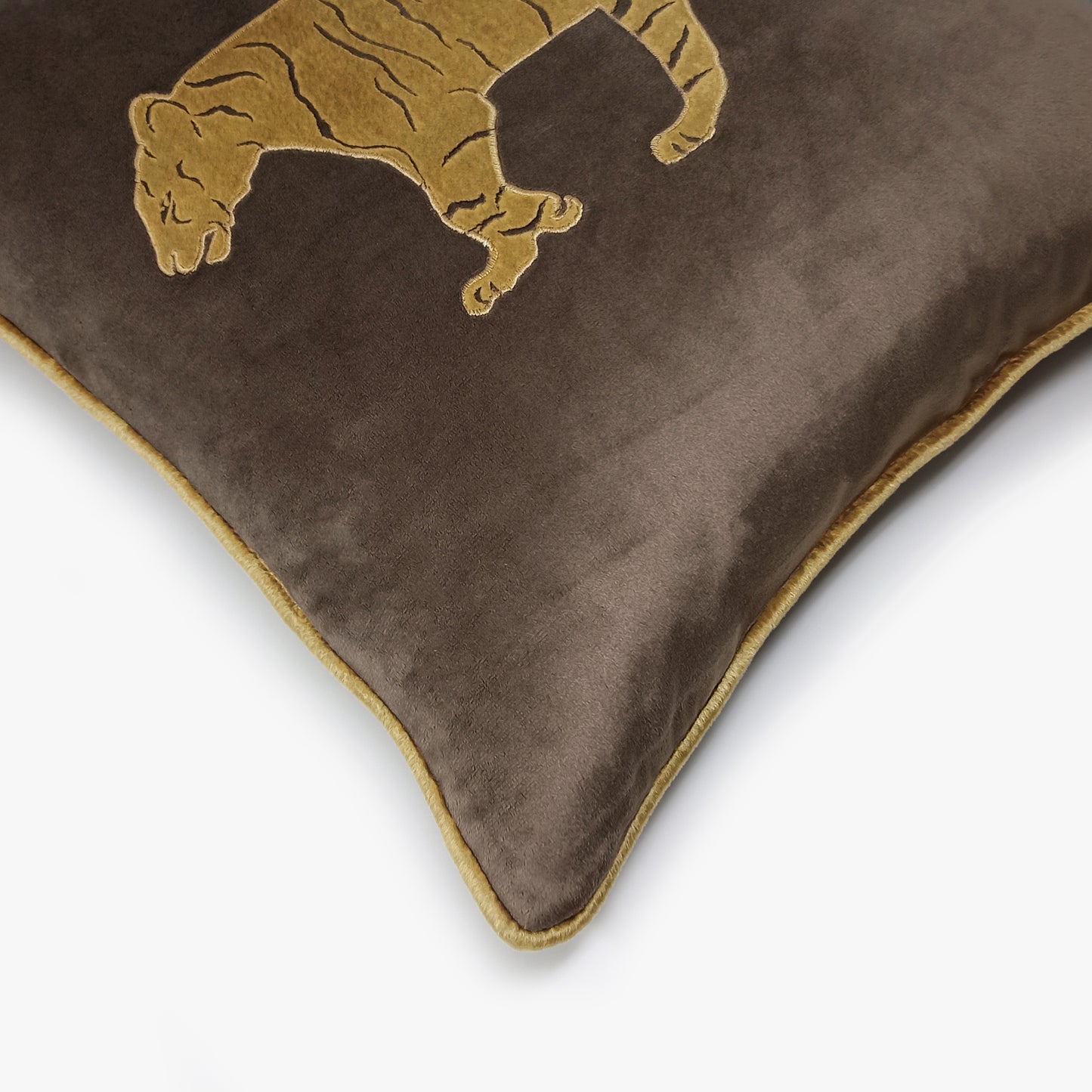 Sundarban Animal Lumbar Cushion Cover