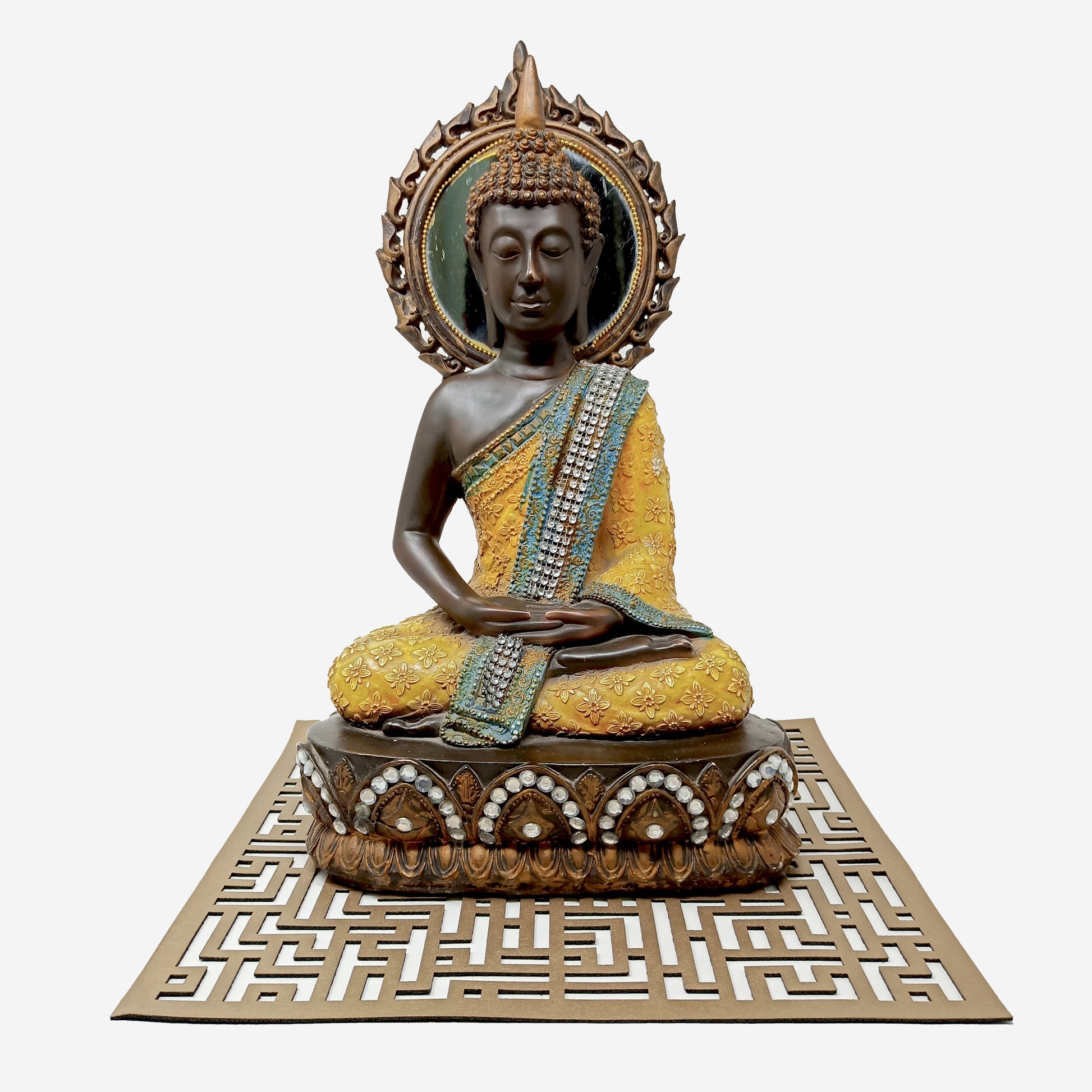 Labyrinth Decorative Table Placemat | Set Of 2
