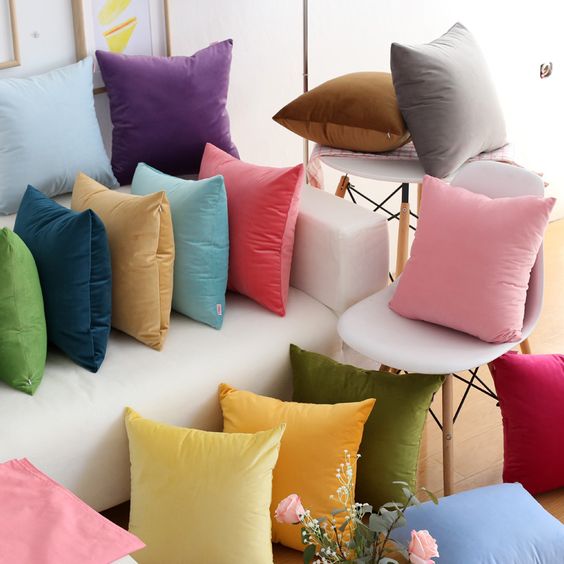 Cayman Velvet Cushion Cover | Set Of 2