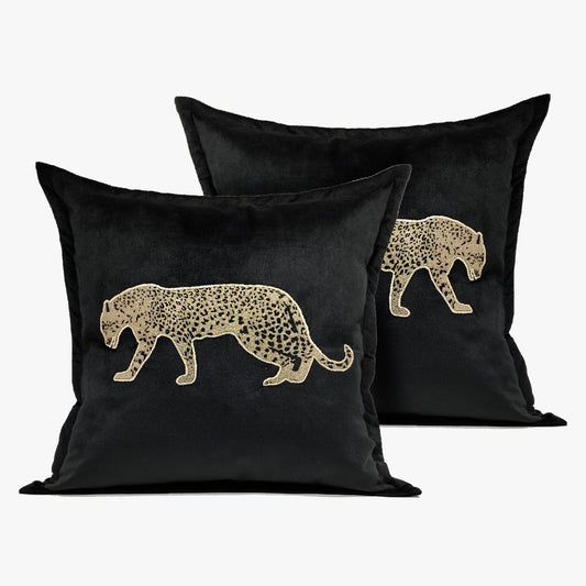 Paradus Animal Luxury Decorative Cushion Cover | Set Of 2