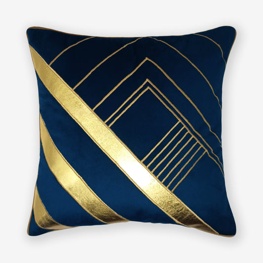 Solidus Geometric Decorative Cushion Cover