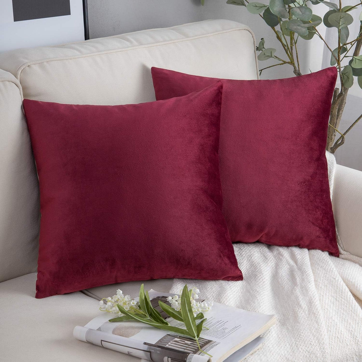 Cayman Velvet Cushion Cover | Set Of 2