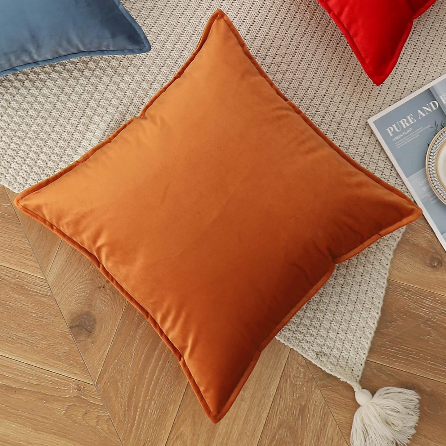 Belize Velvet Cushion Covers | Set Of 2