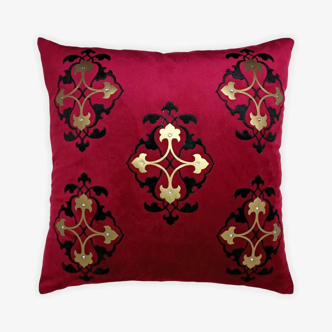 Baghdad Damask Decorative Cushion Cover | Set of 2