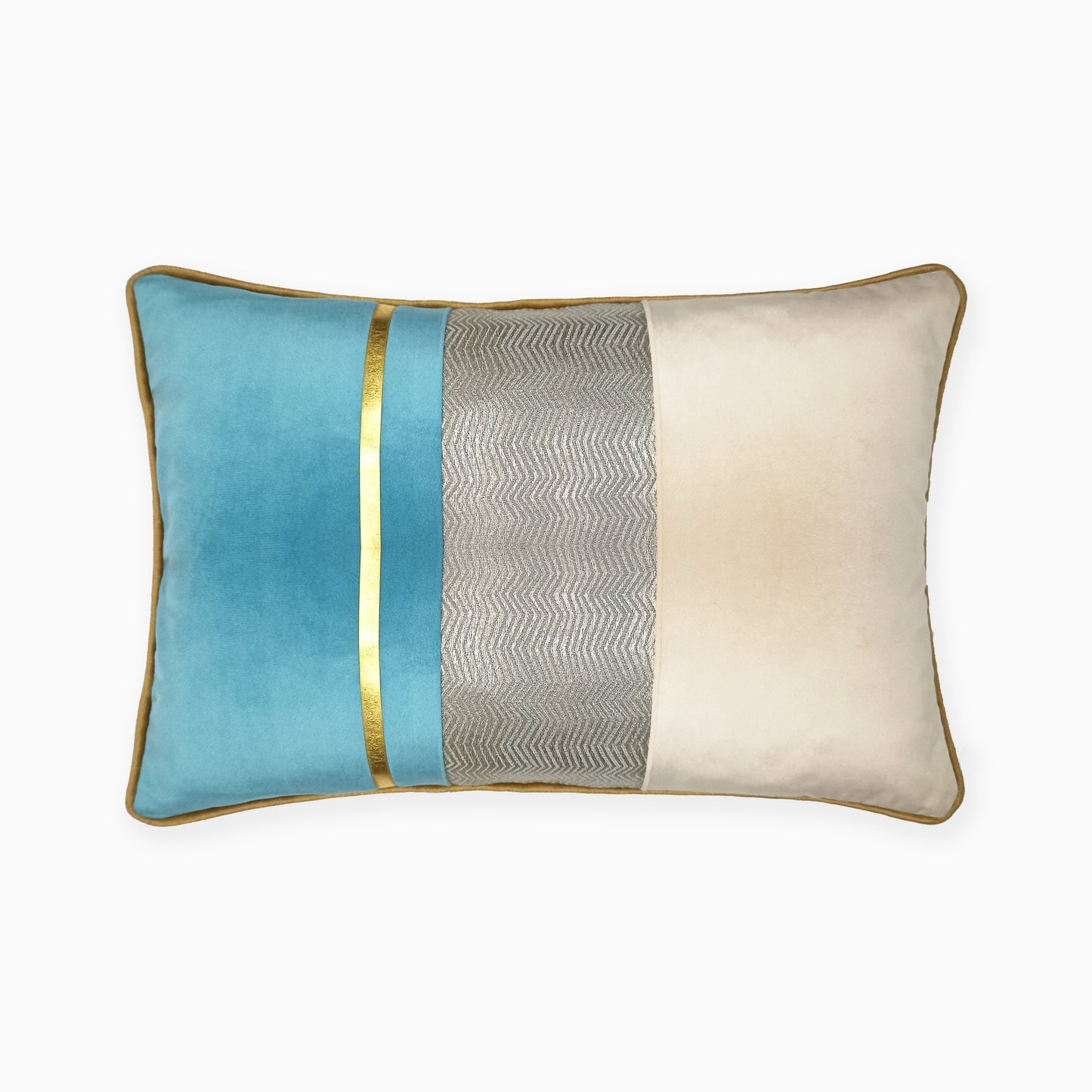 Foundation Striped Lumbar Cushion Cover | Set Of 2
