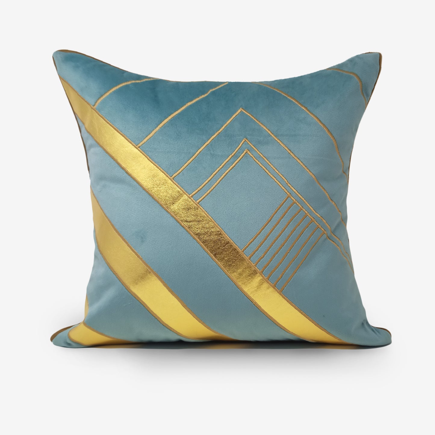 Solidus Geometric Decorative Cushion Cover