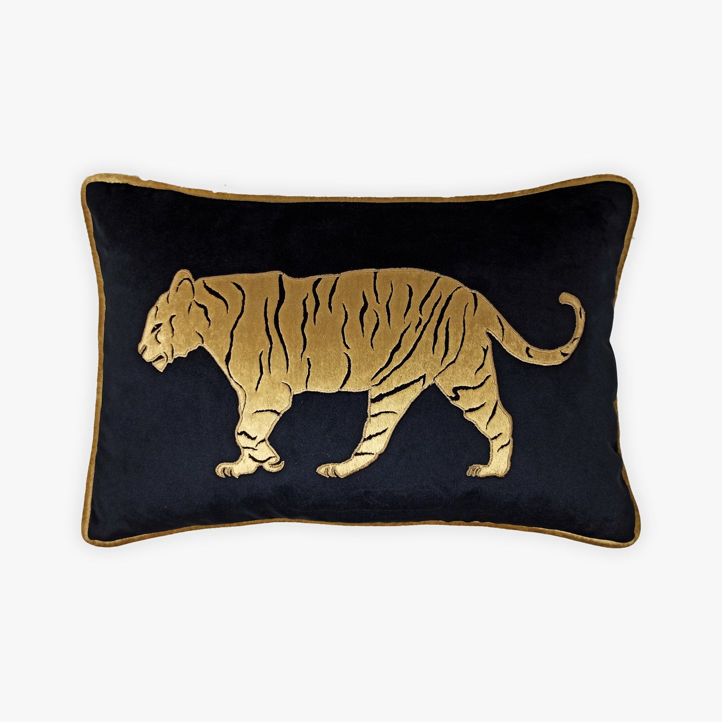 Sundarban Animal Lumbar Cushion Cover