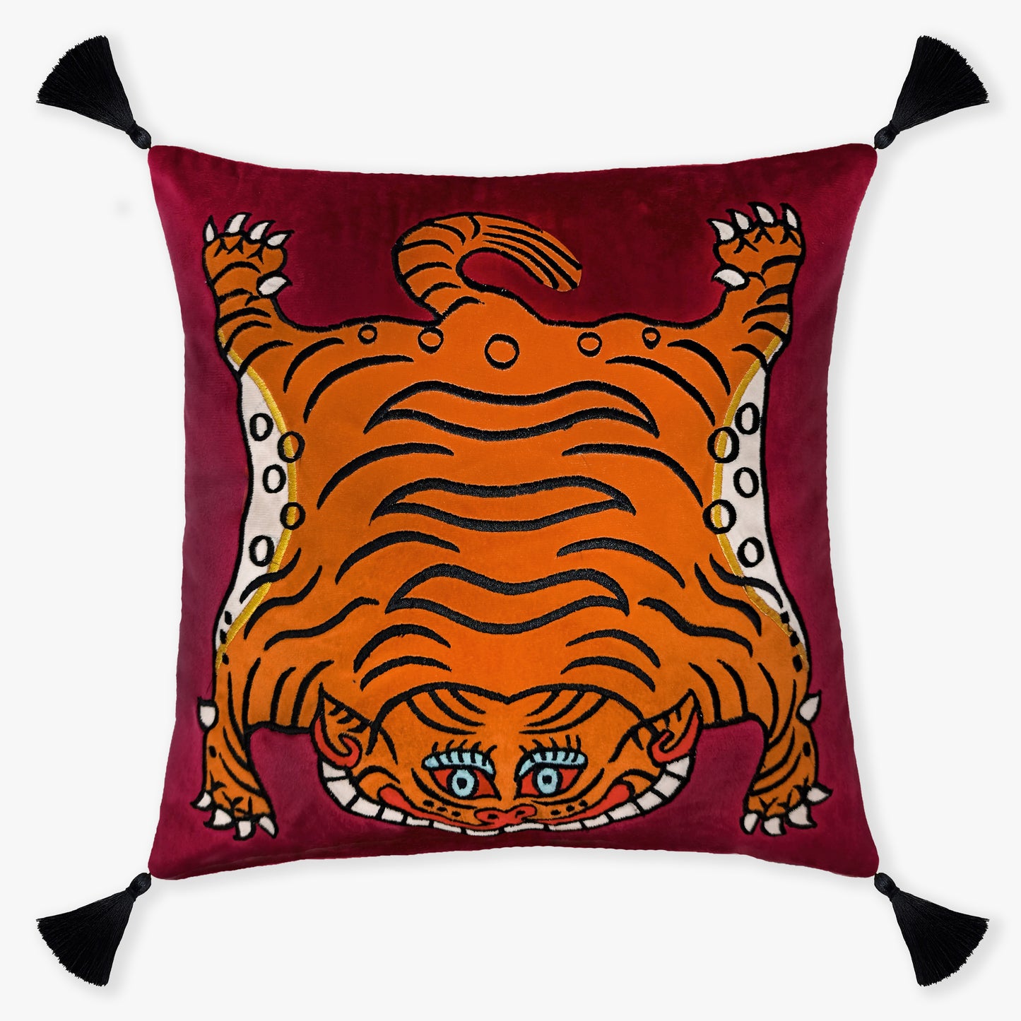Saber Embroidered Animal Cushion Cover