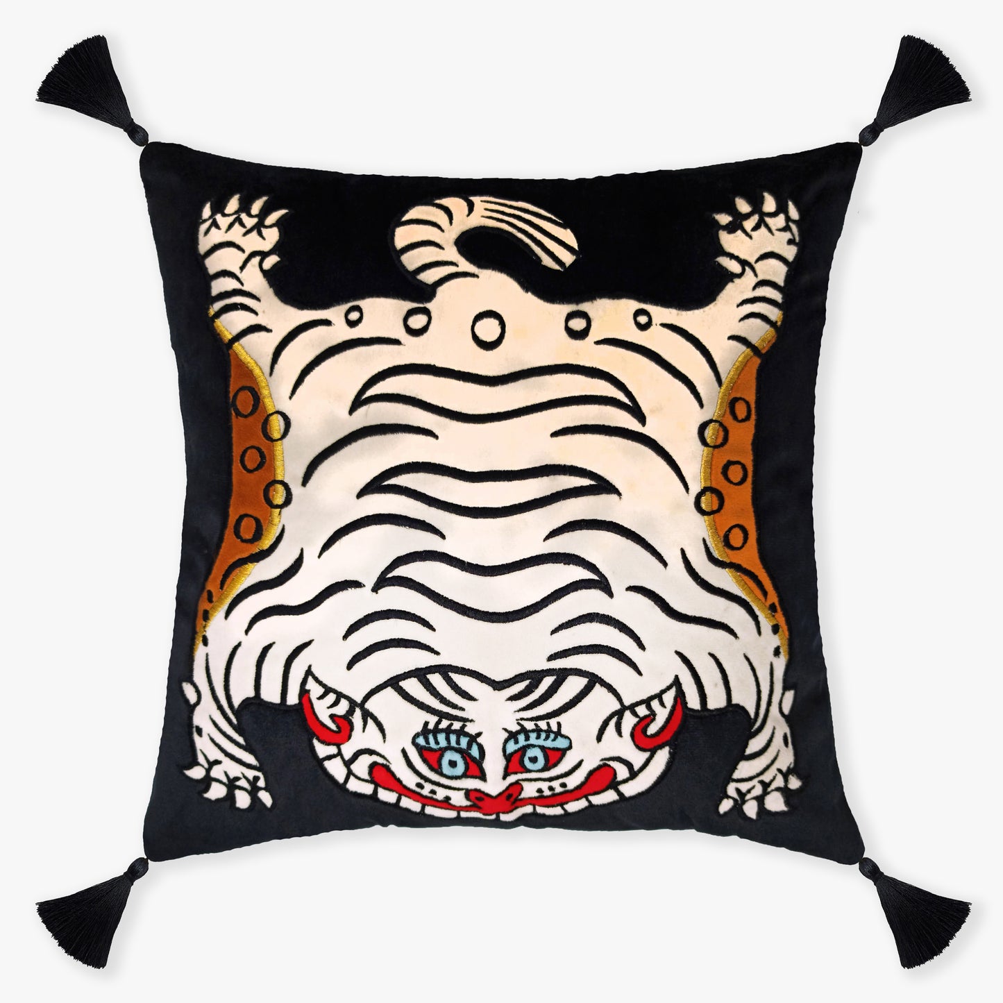 Saber Embroidered Animal Cushion Cover