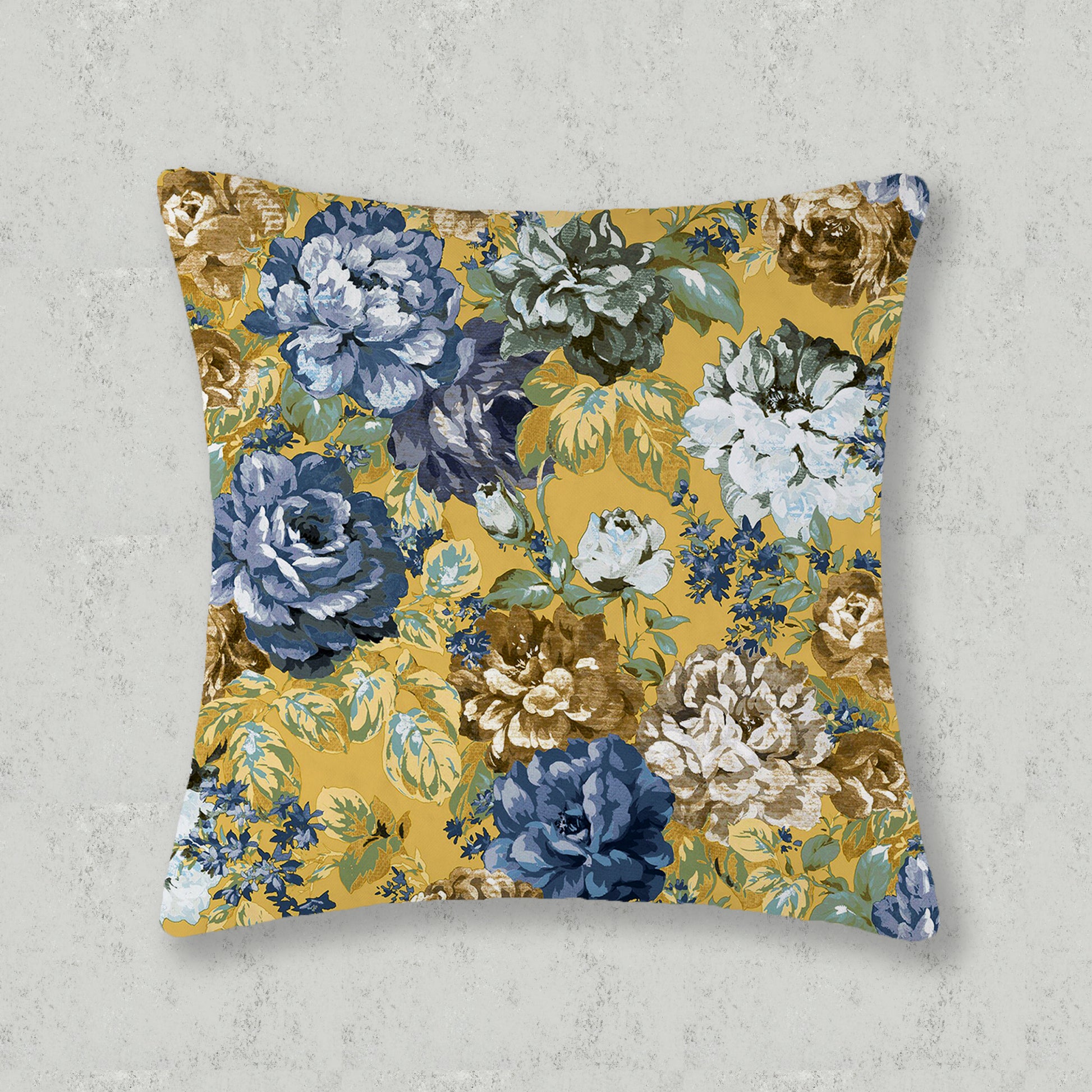 Hyacinths Floral Printed Cushion Covers Set of 5