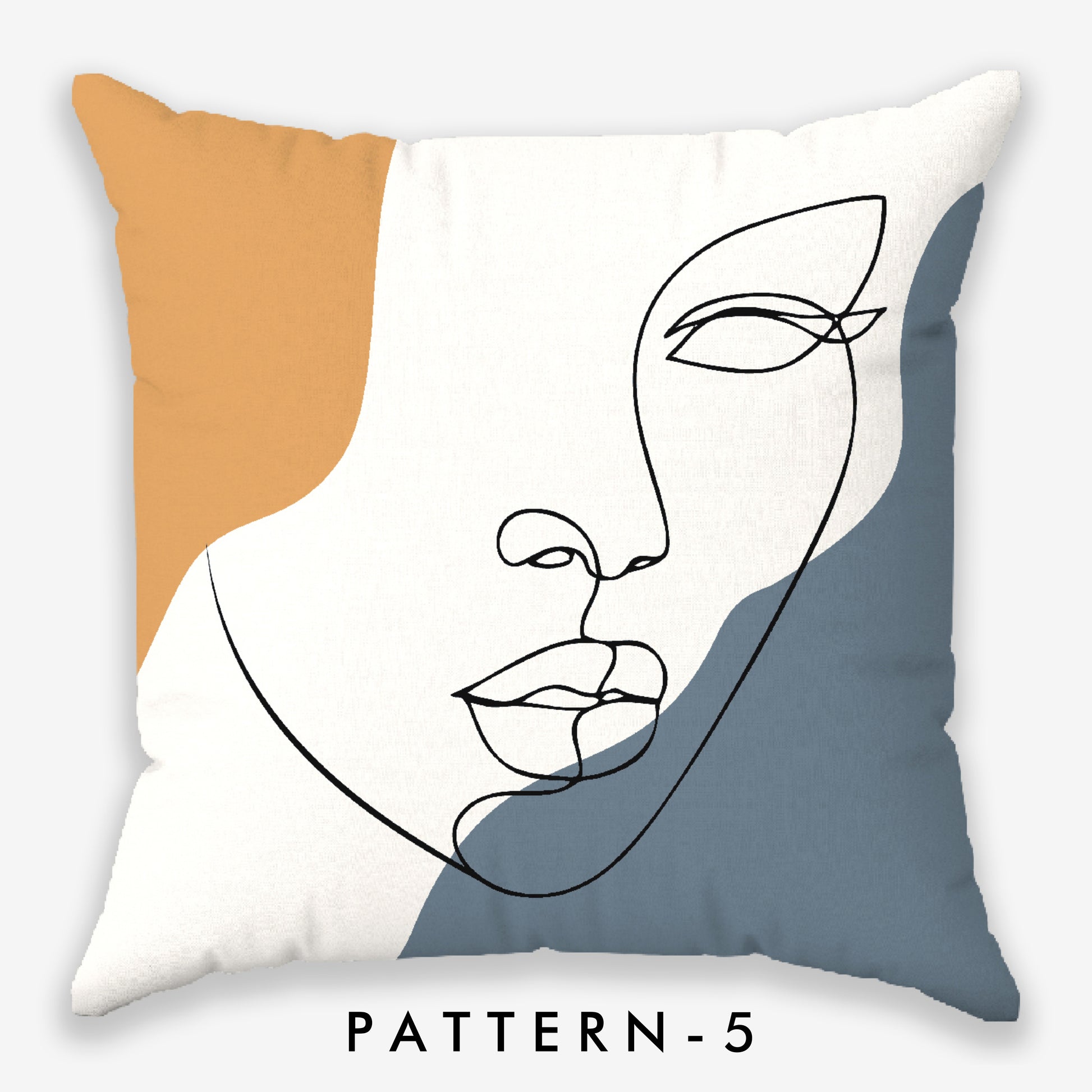 Minima Boho Printed Cushion Cover | Set Of 5