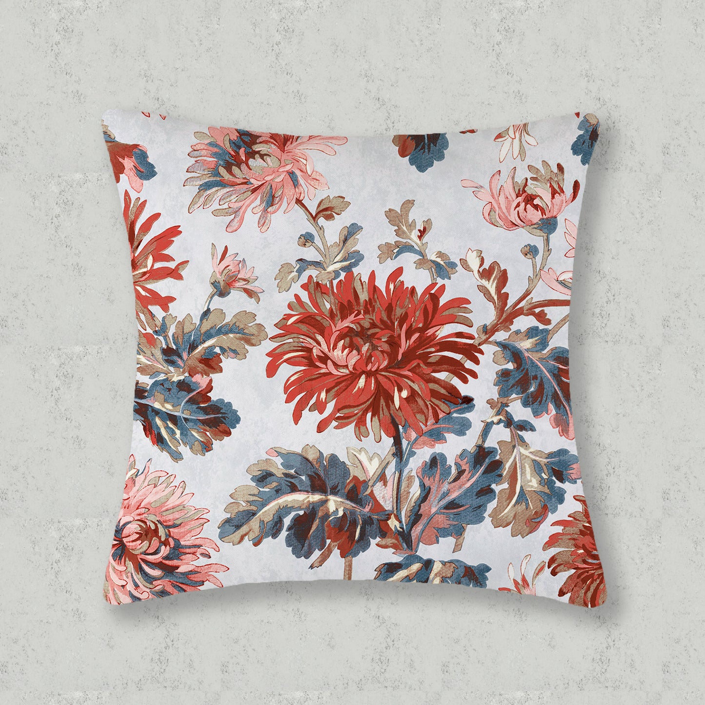 Antherium Floral Printed Cushion Covers Set of 5