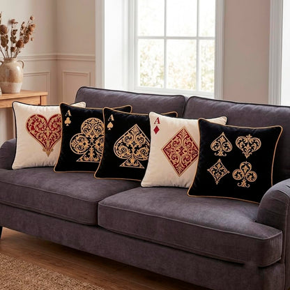 Imperial Deck Velvet Cushion Cover (Set of 5), 16"x16" (Copy)