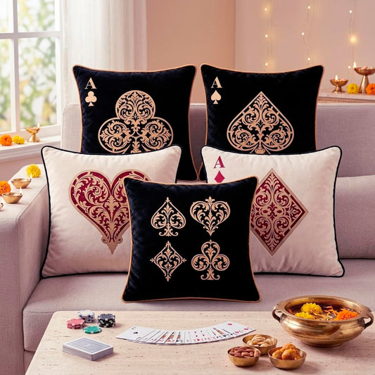 Imperial Deck Velvet Cushion Cover (Set of 5), 16"x16" (Copy)
