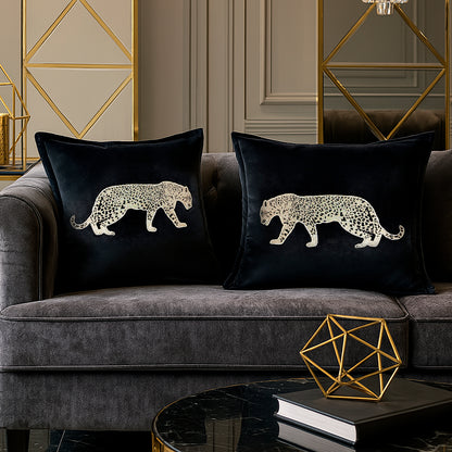 Paradus Animal Luxury Decorative Cushion Cover | Set Of 2