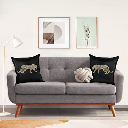 Paradus Animal Luxury Decorative Cushion Cover | Set Of 2