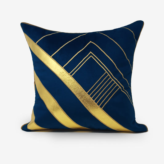 Solidus Geometric Decorative Cushion Cover