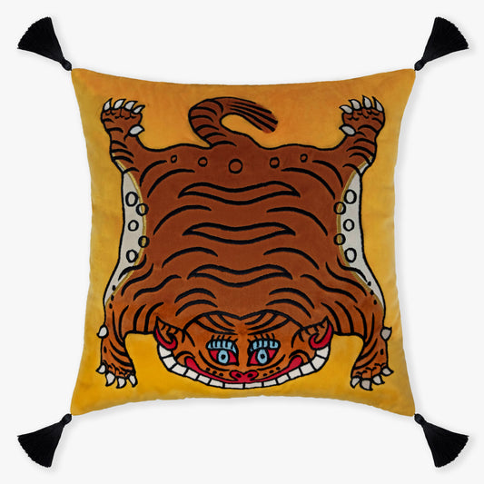 Saber Embroidered Animal Cushion Cover