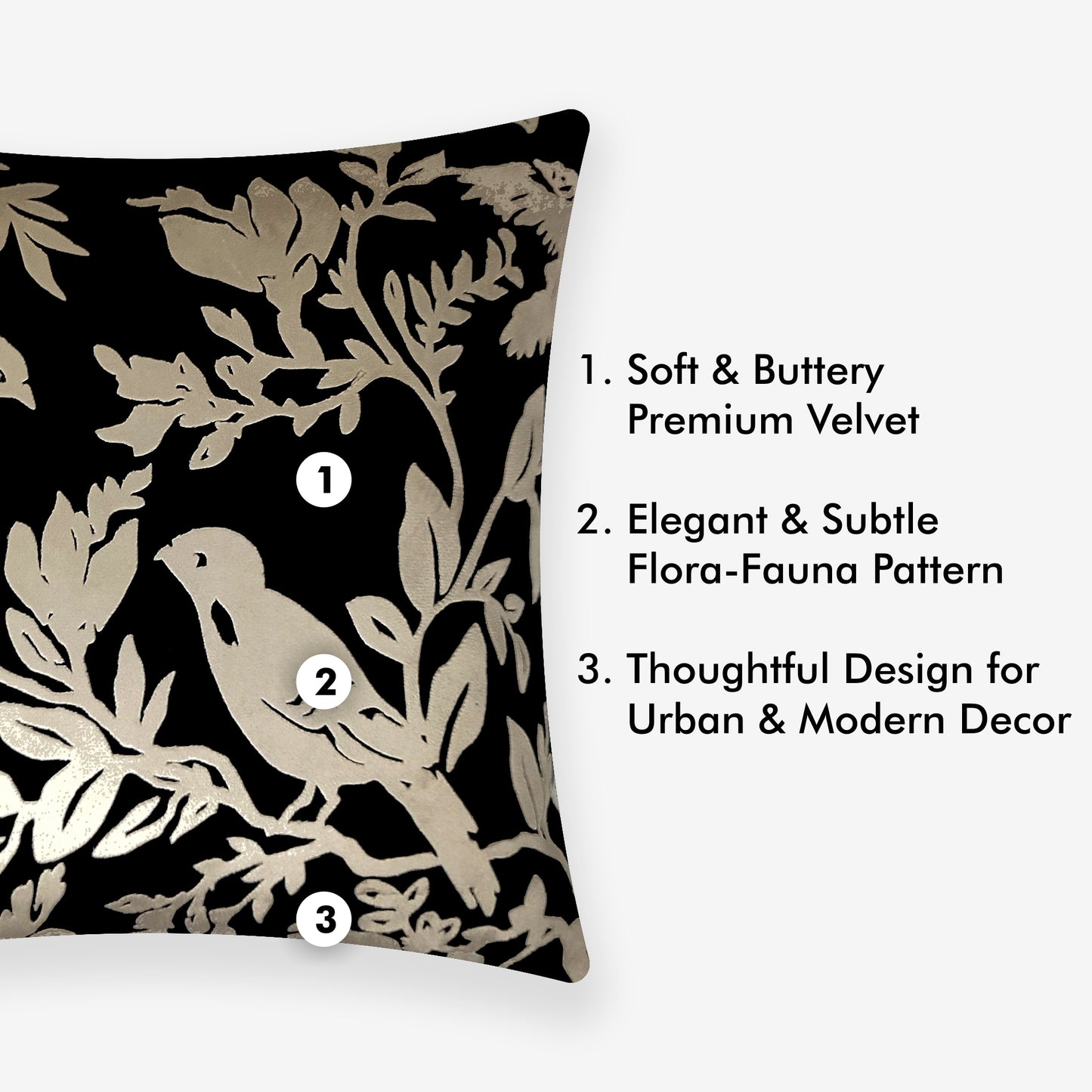 Birdsong Decorative Cushion Cover