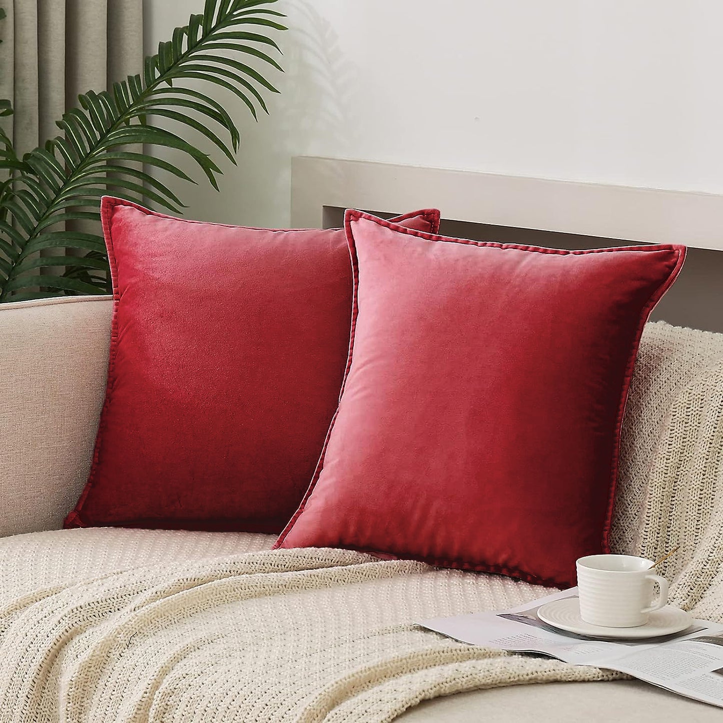Belize Velvet Cushion Covers | Set Of 2