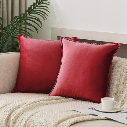 Belize Velvet Cushion Covers | Set Of 2
