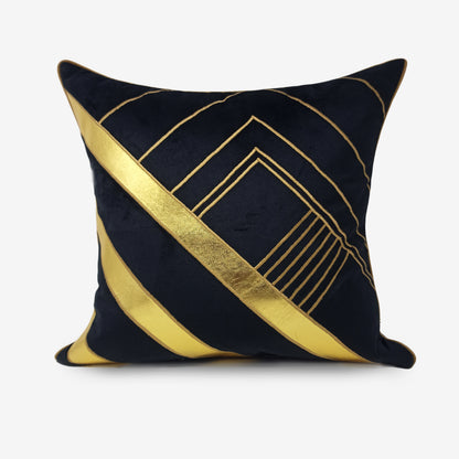 Solidus Geometric Decorative Cushion Cover